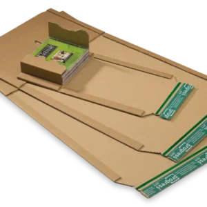 Overzichtsfoto van hoe een wikkelverpakking gebruikt kan worden.