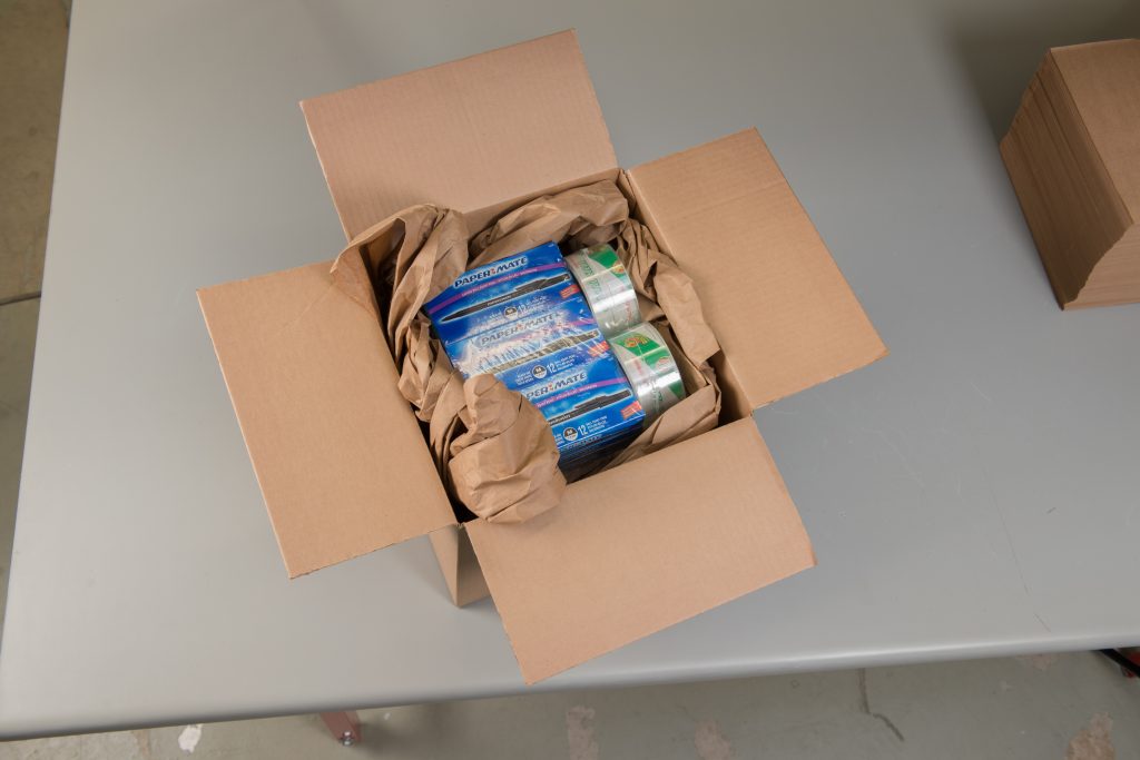Opvullen met papier, fasfil