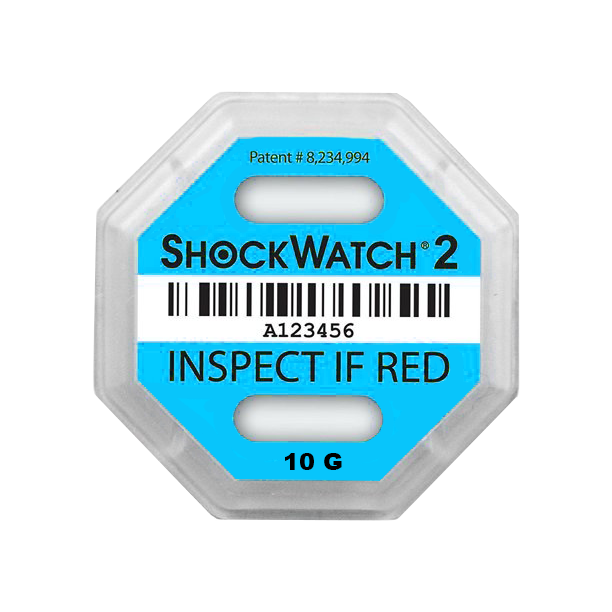 ShockWatch®2 schokindicator 10G Turkoois