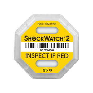 ShockWatch®2 schokindicator 25G Geel